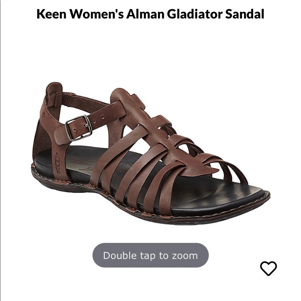 Keen Alman leather gladiator sandal